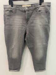 Best Girlfriend Size 33 Gray Jeans