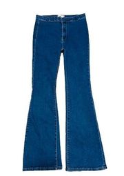 Y2K Flare Jeans Size 8 High Rise Blue Rue 21 Stretch