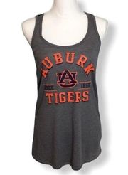 NWOT Heather Gray Auburn Tigers Tank Top Gym New