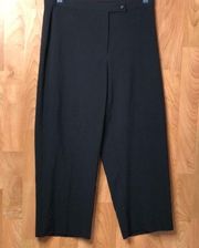 Black Capris BRIGGS NEW YORK SIZE 6