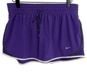 Nike  Dri Fit Purple Tennis Skirt Size Large Women’s