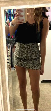 Cheetah Skirt Size 9