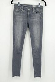 AG Adriano Goldschmied AG Adriano Goldschmeid Gray Legging Ankle Jeans Size 24