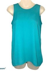 . Teal Sleeveless Blouse Size XS