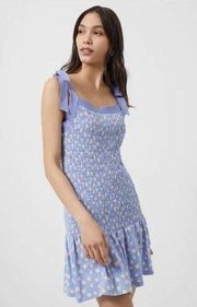 French Connection Peony-Doria Eco Ruched Dress Size L