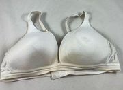 Hanes 2X Lacey’s triangle cup T shirt bra