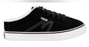 MUDD Mule Sneakers Size 9 ELISE Womens Black Fleeced Lining New