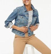 New J. Crew Factory Classic jean jacket Size X Small