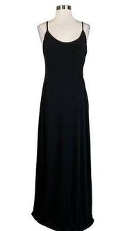 Women's Formal Dress by  Size XL Black Cutout Sleeveless Evening Gown
