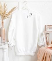 Minimal Bride Sweatshirt from  Shop (Large)