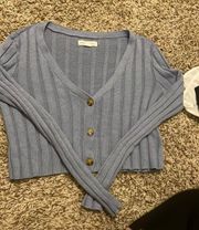 Blue Cardigan