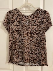 Cheetah Print Tee 