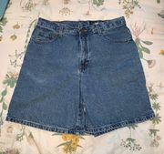 Vintage Eddie Bauer high waisted jean shorts