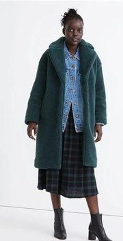 Madewell Sherpa Teddy Coat