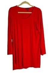 Eileen Fisher Long Sleeve Mini Dress Large