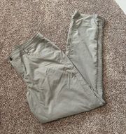 Light Gray Straight Leg Pants