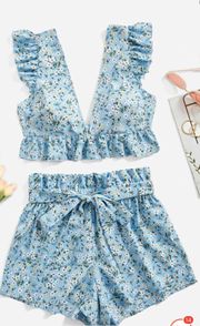 SheIn Two Piece Short / Top Set