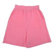 Elodie Neon Elastic High Waist Pull On Shorts Pink Size XS NWT