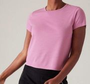 Athleta M Sandwash Modal Tee Women’s Size Medium Pink