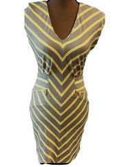 Gianni Bini Bodycon striped dress, size Xs