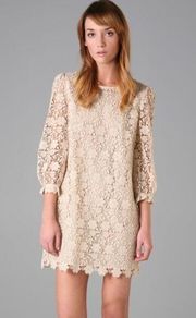 Eliza J lace crochet shift dress