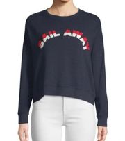 Joie Lexana "Sail Away" Sweatshirt Top in Midnight