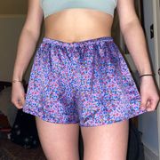 satin shorts