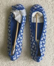 New Jilly Angelfish Ballet Flats Blue - Sz 8