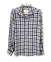 PISTOLA Checkered Flannel Oversized Top‎