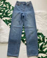 Loose Straight High Waist Jean