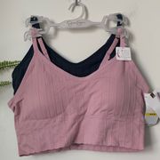 NWT Jessica Simpson 2pk Seamless Bralettes