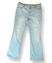 INC Light Wash Flare Jeans Size 14