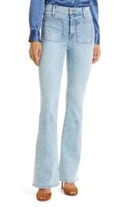 NWT Veronica Beard Florence High-rise Flared Jeans