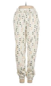 Rachel Zoe Cream & Multi-colored Casual Joggers