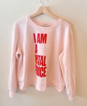 I Am A Vital Voice Sweater