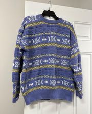 vintage heavy thick sweater amazing condition great color 