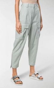 3.1 Phillip Lim Utility Cargo Ankle Zip Pant in Pistachio Size 0 NWOT