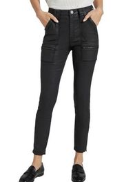 coated High Rise park skinny b jeans - caviar size 26