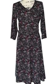 Chadwick’s Collection faux wrap dress 14