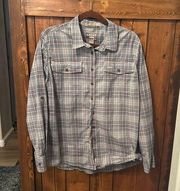 Ariat Rebar Flannel DuraStretch Work Shirt, Size XL