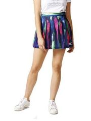 Adidas x Pharrell Williams Multicolor Camo Tree Skirt Pleated Women's Size Small