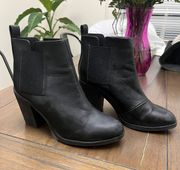 Black Heeled Booties