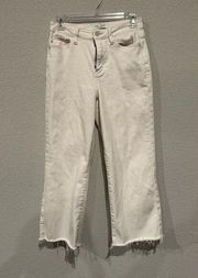 JUDY BLUE WIDE AWAKE WHITE GAUCHOS STYLE JB88442 WHITE 1/25