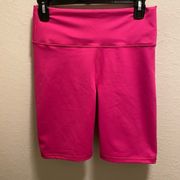 Fabletics  Pink PowerHold High-Rise Bike Shorts