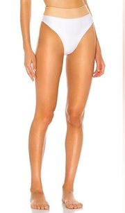 LPA Foster High Waist Bottom in White & Nude