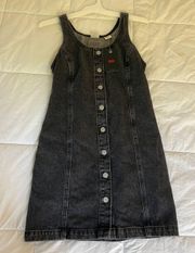 NWT  Denim Button Up Dress