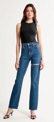 Abercrombie Ultra High Rise 90s Straight Jeans