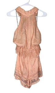 ZIMMERMANN 100% Silk Isadora Playsuit Romper Size Zimmermann 0 or US 4