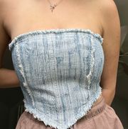 Jean Corset Top