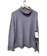 Nordstrom Raised Seam Turtleneck Sweater Size XL New with Tags